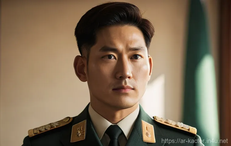진구 의리로 참여한 작품 - **Prompt for Officer Seo Dae-young (Descendants of the Sun):**
    "A portrait of a South Korean man...