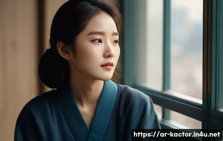 김성령 세대별 작품 분석 - A detailed portrait of a young Korean actress in her early career, wearing elegant modest clothing s...